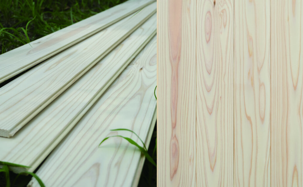 無地上小シリーズ第5弾。岩手県産の杉T&Gパネルが登場。 - CHANNEL